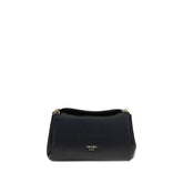 Prada Black Calf Leather Bos Taurus Shoulder Bag Prada