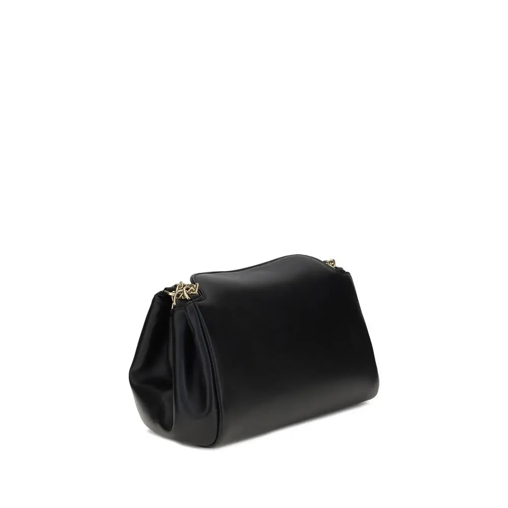 Prada Black Calf Leather Bos Taurus Shoulder Bag Prada