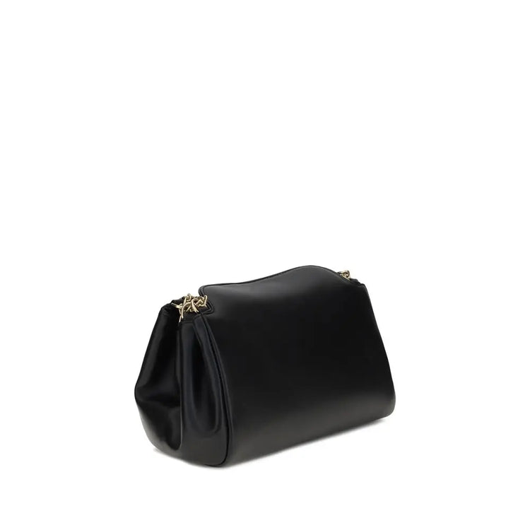 Prada Black Calf Leather Bos Taurus Shoulder Bag Prada