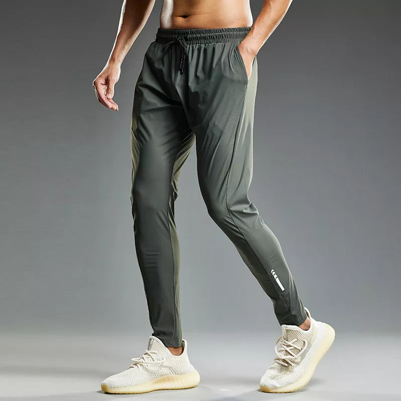 Summer Elastic Men Running Sport Pants Jogging Sweatpants STYLE SOURCE