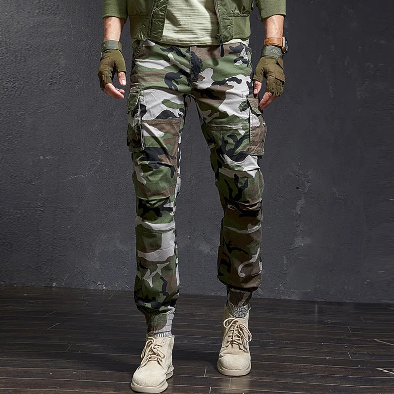 Fashion High Quality Slim Military Camouflage Joggers STYLE SOURCE