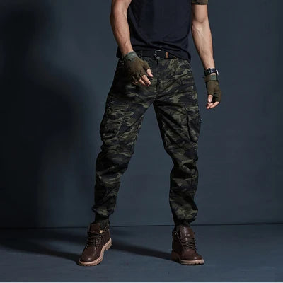 High Quality Khaki Casual Pants Men Military Tactical Joggers Camouflage STYLE SOURCE