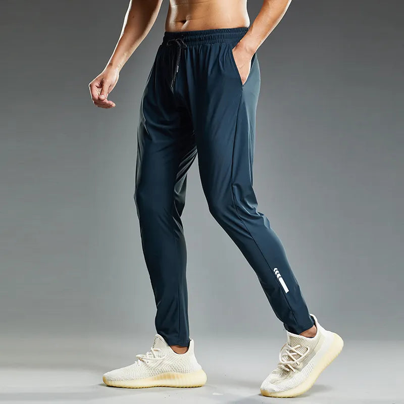 Summer Elastic Men Running Sport Pants Jogging Sweatpants STYLE SOURCE