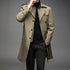 New Trench Coat Men Long Liner Detachable STYLE SOURCE