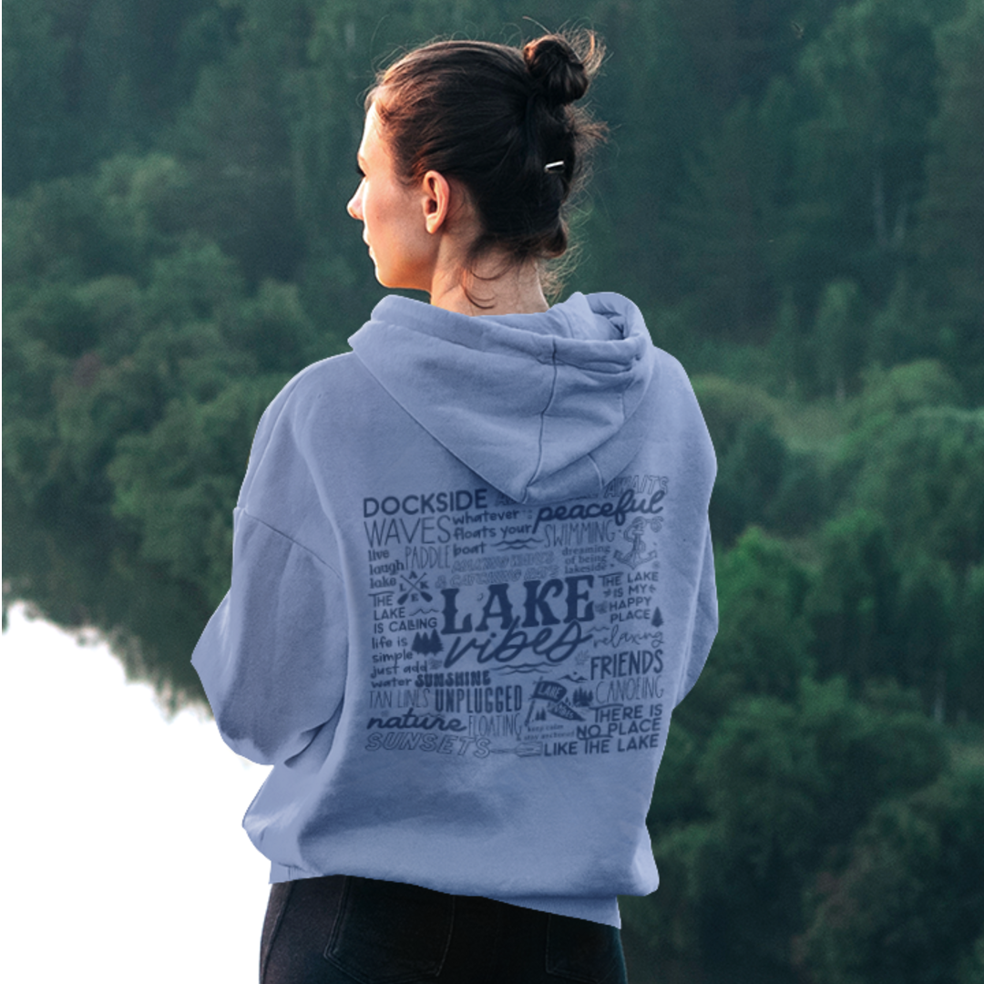 Lake Vibes Graphic Hoodie STYLE SOURCE