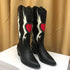 Female Love Heart Mid Calf Boots Women STYLE SOURCE