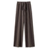 Wool Knitted Wide leg Pants for Women in Autumn and Winter STYLE SOURCE