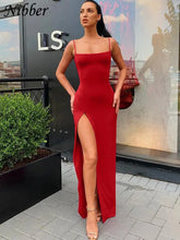 Nibber red black New year christmas party long dresses STYLE SOURCE