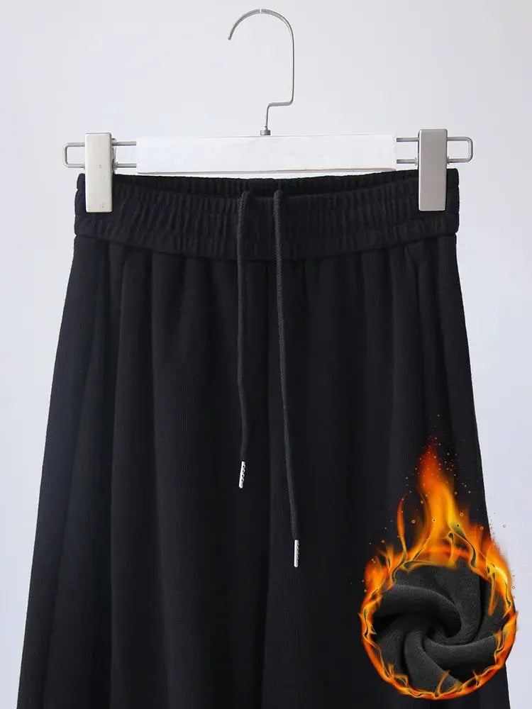 Winter Warm Sweatpants For Women High Waist Jogger STYLE SOURCE