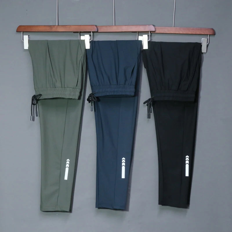 Summer Elastic Men Running Sport Pants Jogging Sweatpants STYLE SOURCE