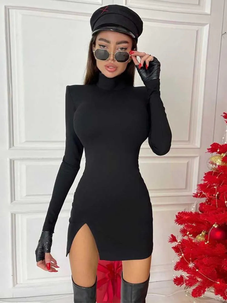 Women Spring Autumn Long Sleeve Bodycon STYLE SOURCE