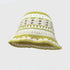 2023 Autumn New Crochet Hat Korean Handmade Bucket Hat STYLE SOURCE
