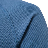 AIOPESON Waffle Henley T-Shirt Men Long Sleeve STYLE SOURCE