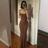 Satin Slip Sleeveless Backless Maxi Dress STYLE SOURCE