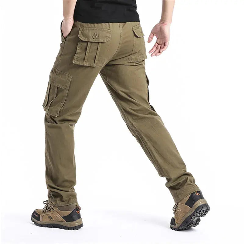 Large Pocket Loose Overalls Men&