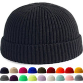 Hip Hop Beanie Knitted Hat Men Fashion STYLE SOURCE
