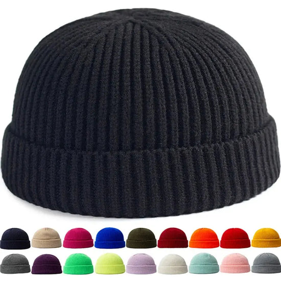 Hip Hop Beanie Knitted Hat Men Fashion STYLE SOURCE
