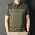 Korean Polo Shirts for Men Casual Short Sleeve Slim Fashion Shirts STYLE SOURCE