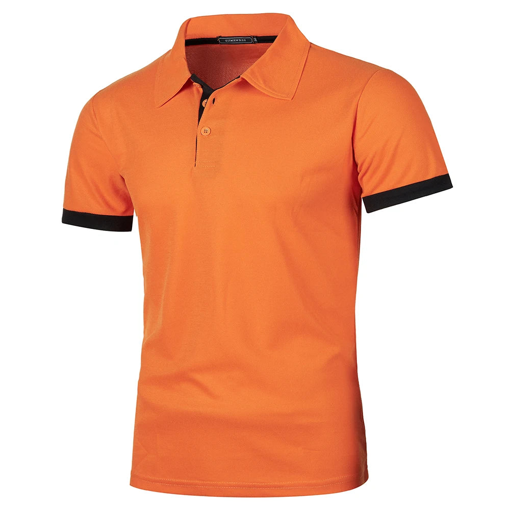 Summer Men Polo Men Shirt Short Sleeve STYLE SOURCE