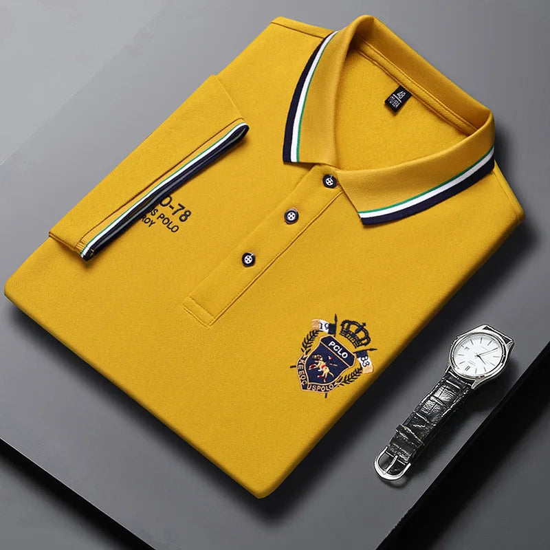 Summer Fashion Men's Polo Shirt STYLE SOURCE