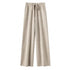 Wool Knitted Wide leg Pants for Women in Autumn and Winter STYLE SOURCE