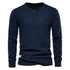 AIOPESON Waffle Henley T-Shirt Men Long Sleeve STYLE SOURCE
