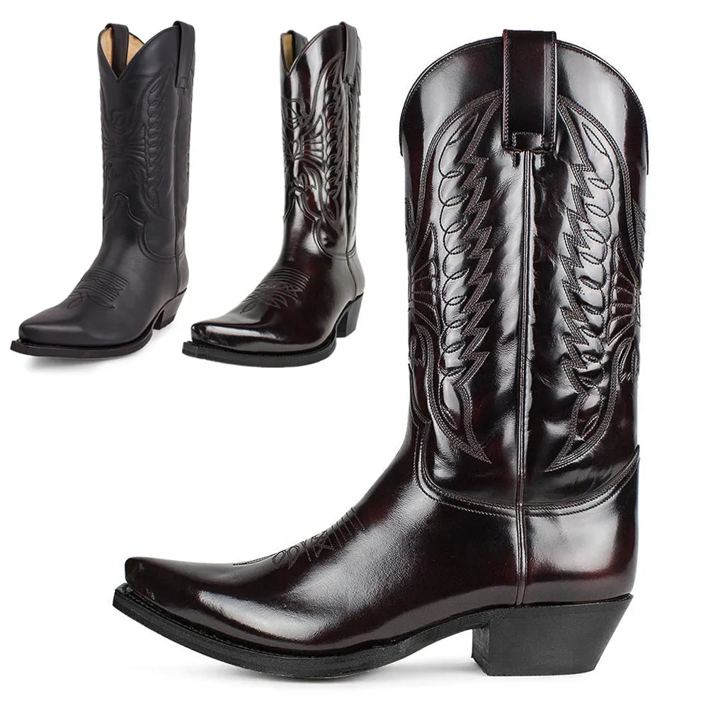 Men Western Cowboy Boots STYLE SOURCE