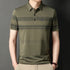 Korean Polo Shirts for Men Casual Short Sleeve Slim Fashion Shirts STYLE SOURCE