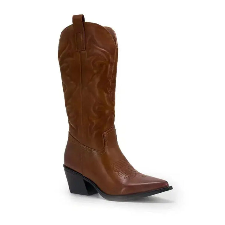 Cowboy Western Boots for Women Shiny Metallic Women STYLE SOURCE