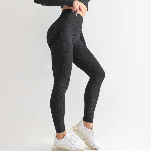 ASHEYWR Women Seamless Leggings Spandex STYLE SOURCE