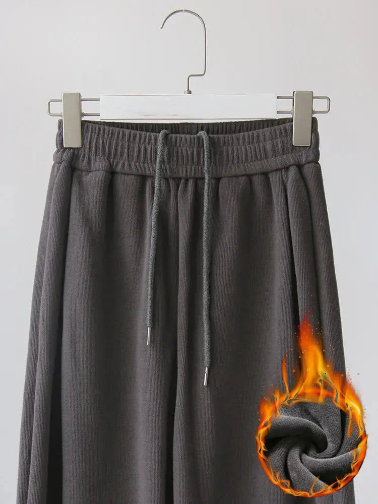 Winter Warm Sweatpants For Women High Waist Jogger STYLE SOURCE