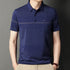 Korean Polo Shirts for Men Casual Short Sleeve Slim Fashion Shirts STYLE SOURCE