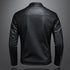 Spring Autumn Leather Jacket Mens STYLE SOURCE