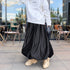 Satin Skirts For Women Elegant High Waist Ankle-Length Casual Loose STYLE SOURCE