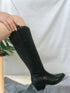 Hot Plus Size 45 Women's Embroidered Western Knee High Boots STYLE SOURCE