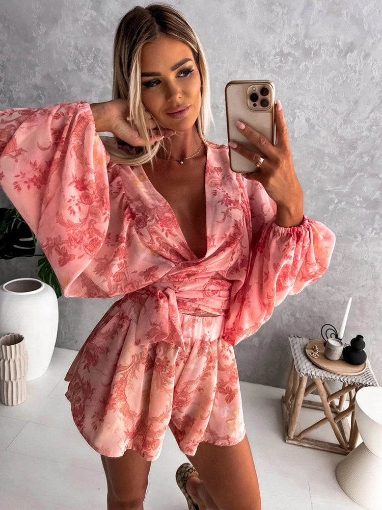 2023 Sexy Deep V Neck Jumpsuit For Women STYLE SOURCE