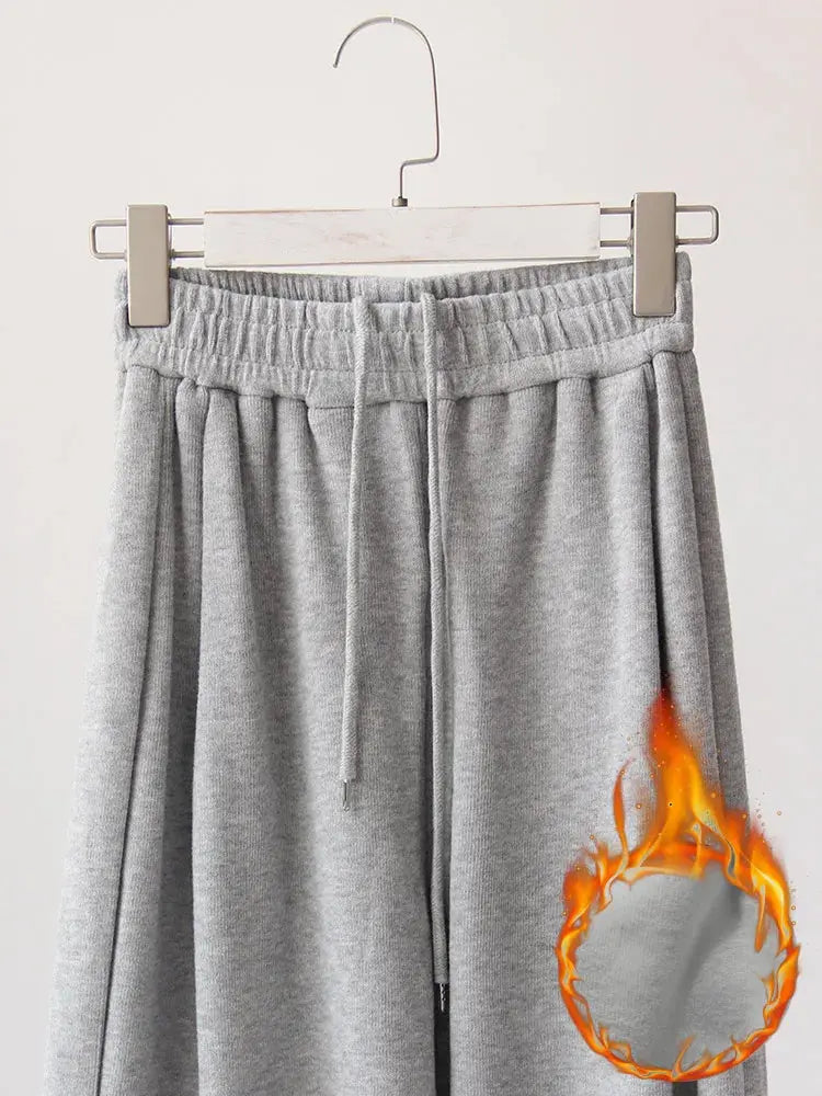 Winter Warm Sweatpants For Women High Waist Jogger STYLE SOURCE