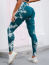 47 Color Marbling Tie-Dye Yoga Pants STYLE SOURCE