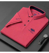 2023 New Embroidered Polo Shirt Men&