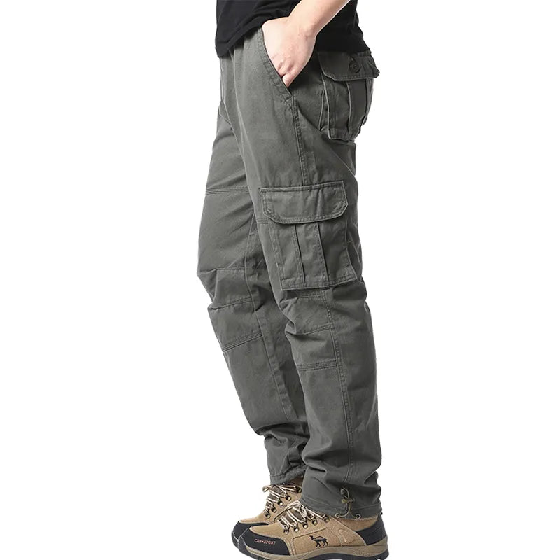 Large Pocket Loose Overalls Men's Outdoor Sports Jogging STYLE SOURCE