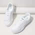 Women's Casual Sneakers White Metallic STYLE SOURCE