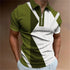 Men Polo Shirt Stripes Short Sleeve T-shirt STYLE SOURCE