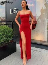 Nibber red black New year christmas party long dresses STYLE SOURCE