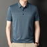 Korean Polo Shirts for Men Casual Short Sleeve Slim Fashion Shirts STYLE SOURCE