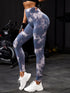 47 Color Marbling Tie-Dye Yoga Pants STYLE SOURCE