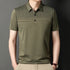 Korean Polo Shirts for Men Casual Short Sleeve Slim Fashion Shirts STYLE SOURCE