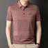 Korean Polo Shirts for Men Casual Short Sleeve Slim Fashion Shirts STYLE SOURCE