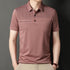 Korean Polo Shirts for Men Casual Short Sleeve Slim Fashion Shirts STYLE SOURCE