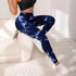 47 Color Marbling Tie-Dye Yoga Pants STYLE SOURCE