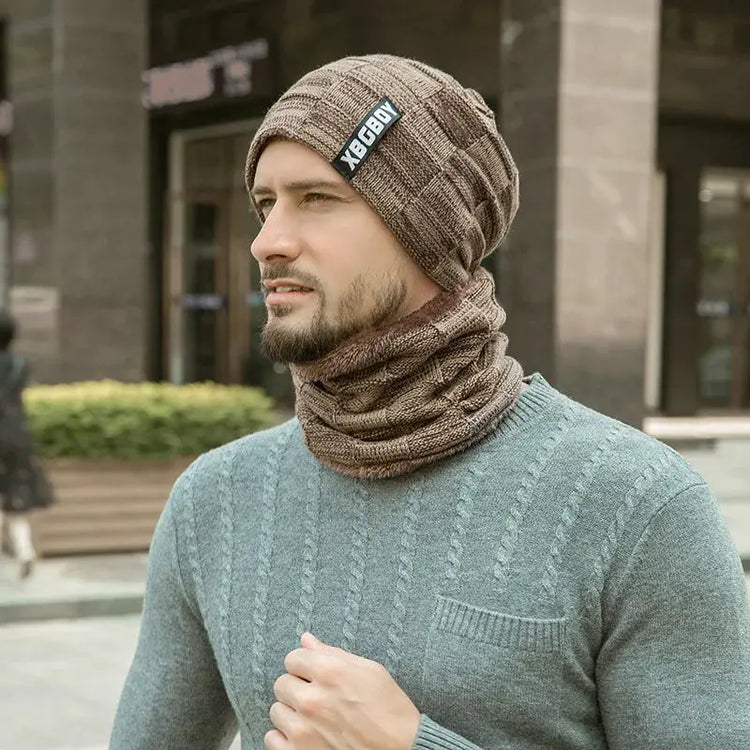 Winter Hat for Men Women Pullover Hat Scarf STYLE SOURCE